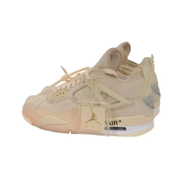 Nike Off White Womens Air Jordan Retro SP Sneakers US Sail